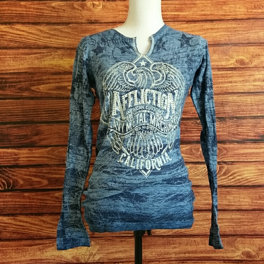 Affliction long sleeve